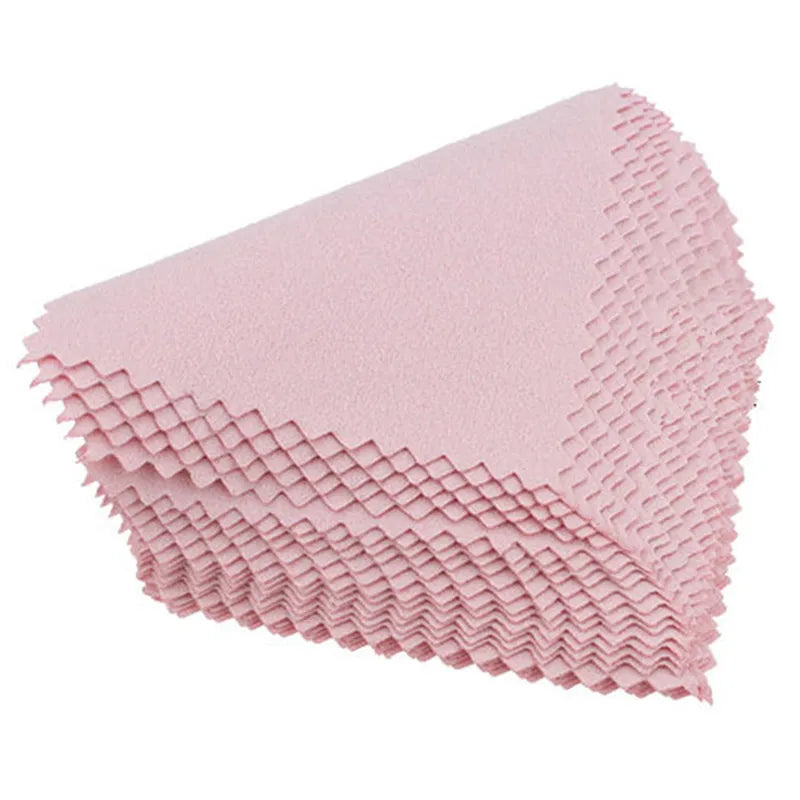 50 PCS Jewelry Cleaning & Polishing Cloths – Anti-Tarnish Cloths for Jewellery Care & DIY Accessories