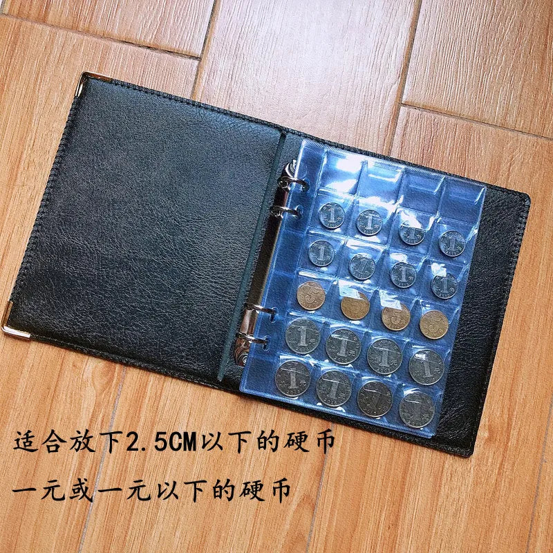 480/120-Pocket Large-Capacity Coin Collection Album – Ancient Coin Binder & Royal Commemorative Coin Folder