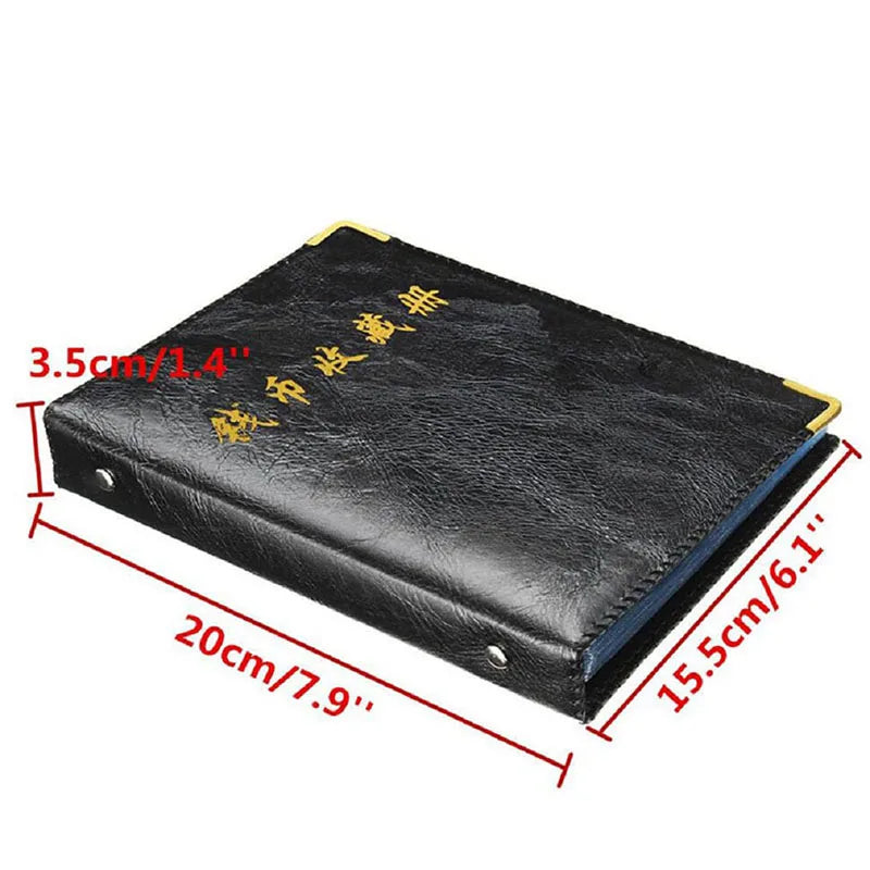 480/120-Pocket Large-Capacity Coin Collection Album – Ancient Coin Binder & Royal Commemorative Coin Folder