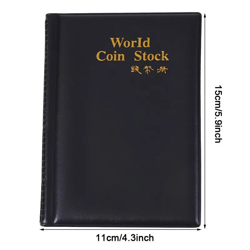 480/120-Pocket Large-Capacity Coin Collection Album – Ancient Coin Binder & Royal Commemorative Coin Folder