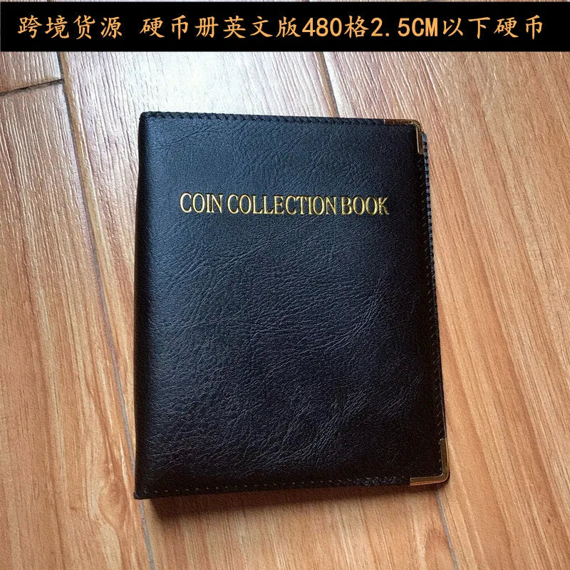 480/120-Pocket Large-Capacity Coin Collection Album – Ancient Coin Binder & Royal Commemorative Coin Folder