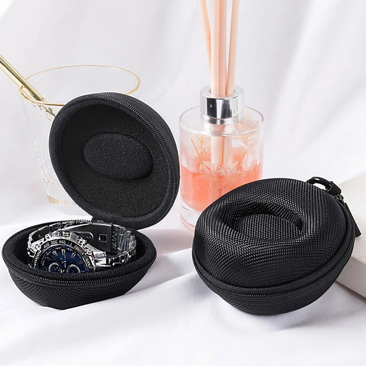 Portable Single Watch Travel Case