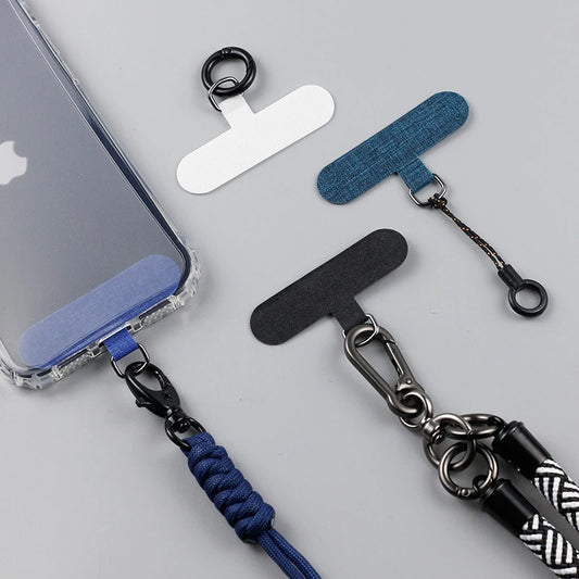 Built-In Phone Case with Card Holder & Detachable Lanyard